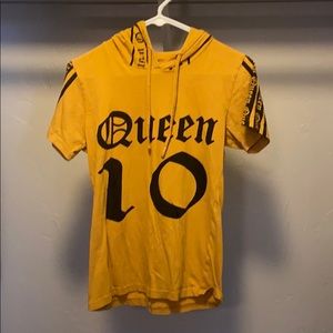 Mustard yellow hoodie/shirt